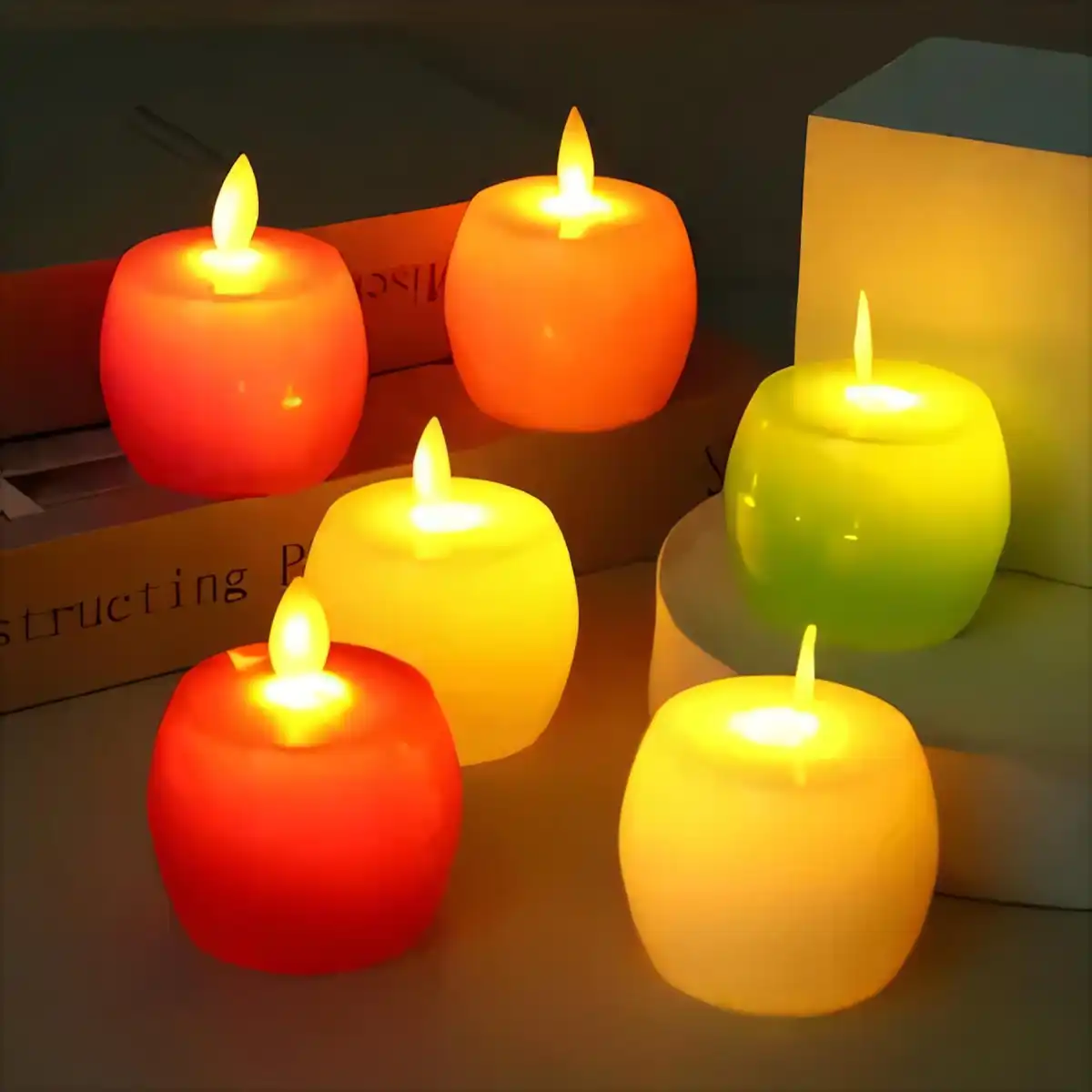 Realistic Flickering LED Candle for Ambiance product detail view