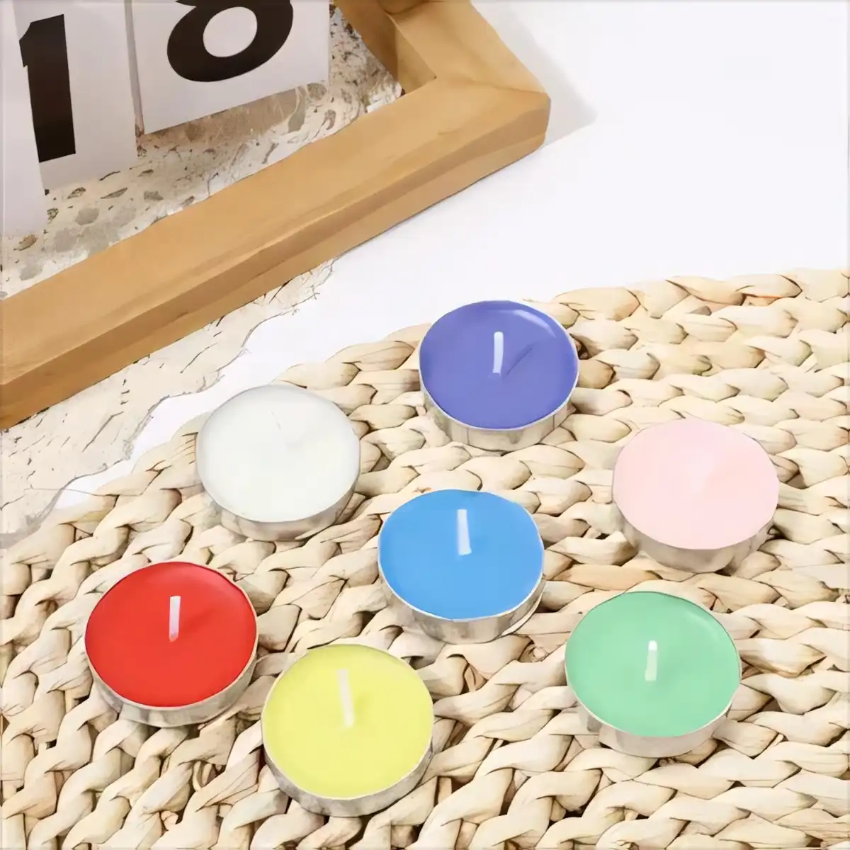Unscented Tea Lights 10 Pack product detail view
