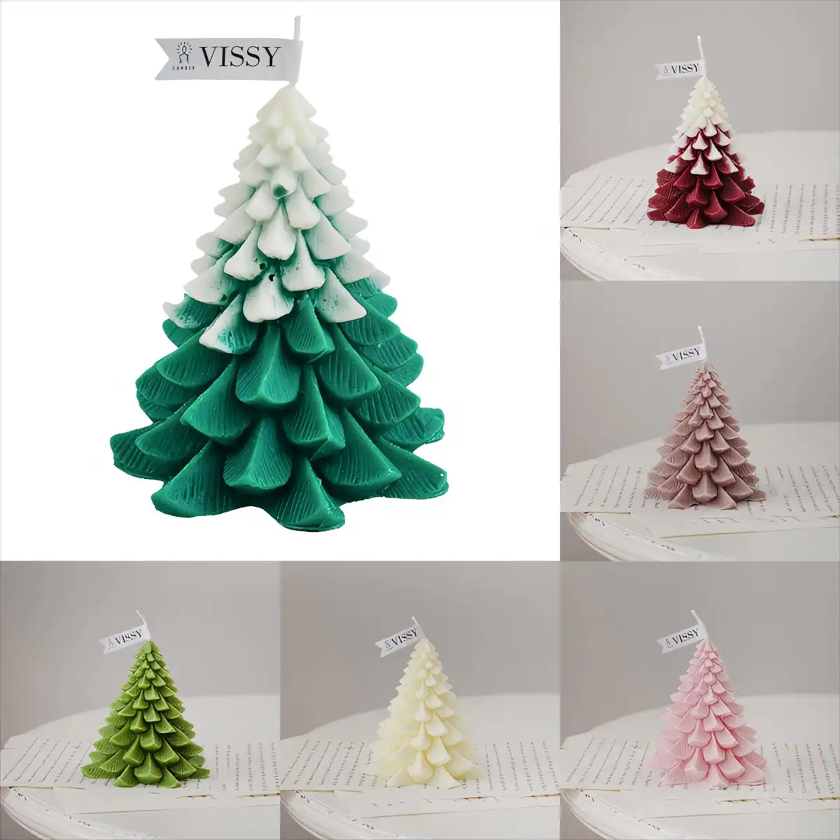 Festive Tree Scented Candle