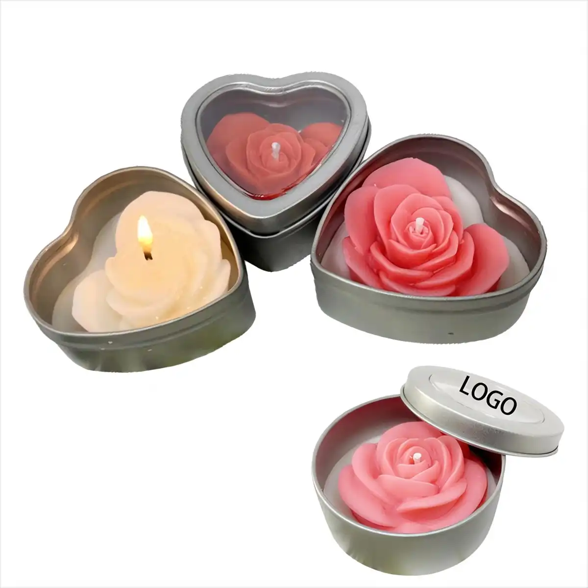 Eco Friendly Flower Soy Candles