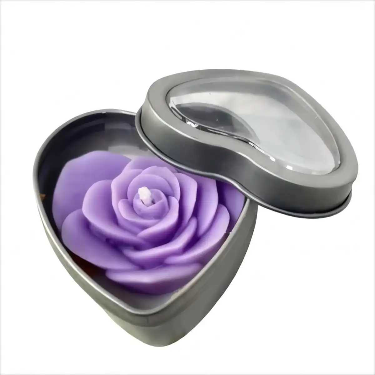 Eco Friendly Flower Soy Candles product close-up