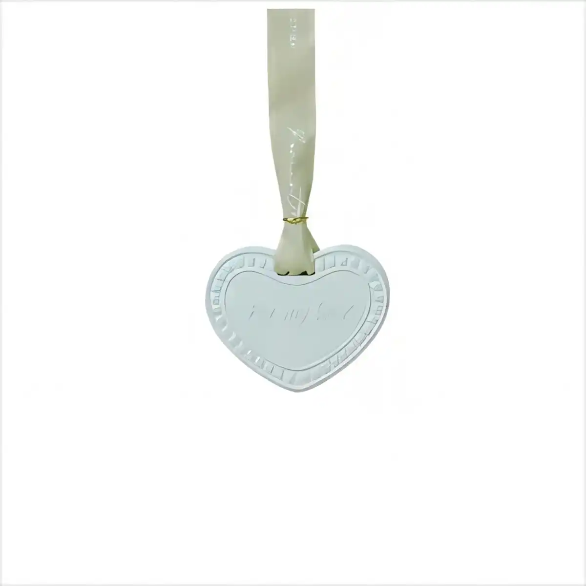 Scented Heart Air Freshener alternate product angle