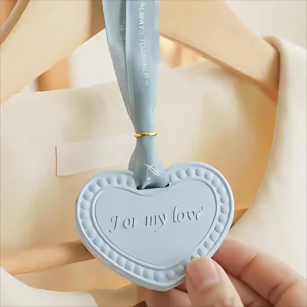 Scented Heart Air Freshener product with accessories
