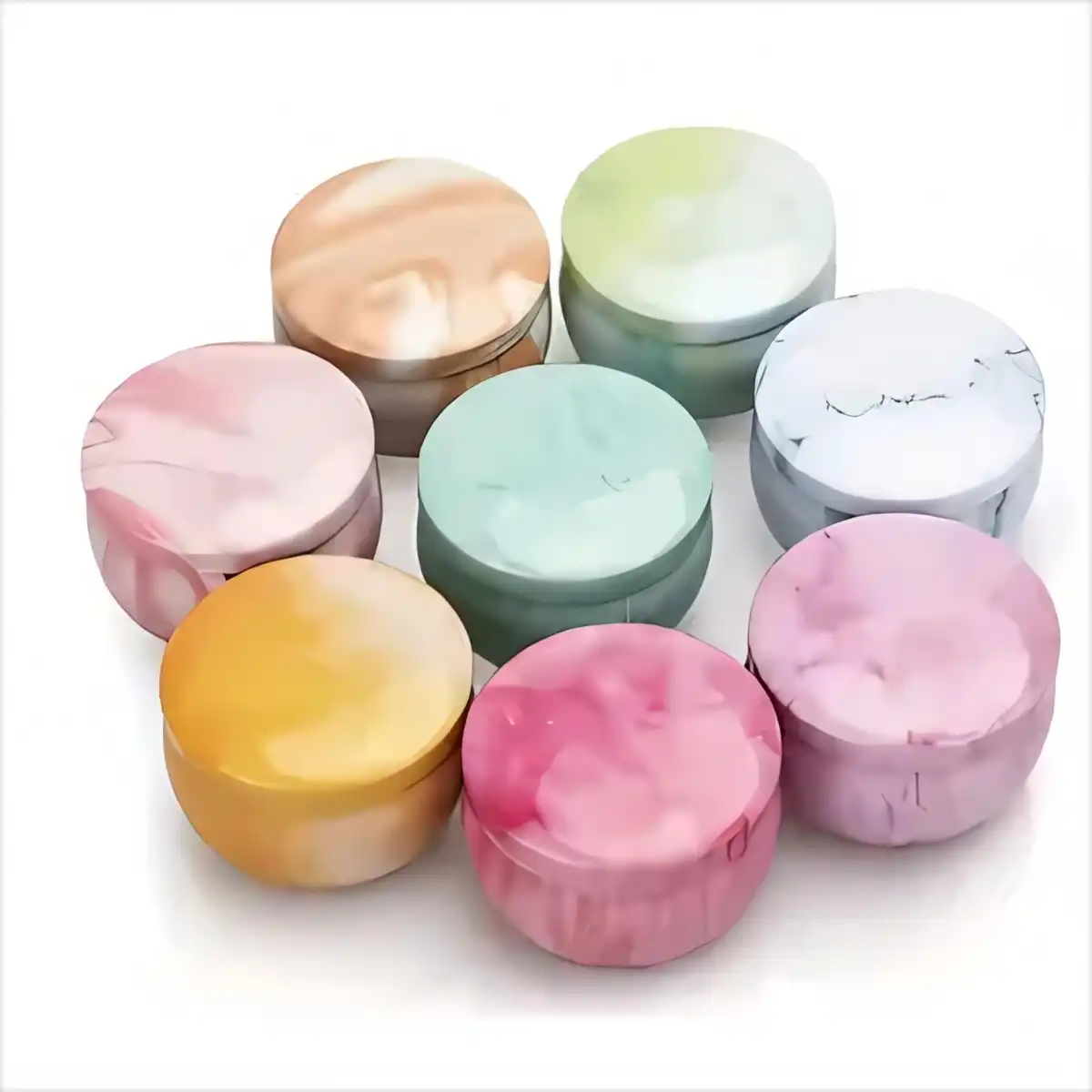 Eco Friendly Soy Wax Candle Tin alternate product angle