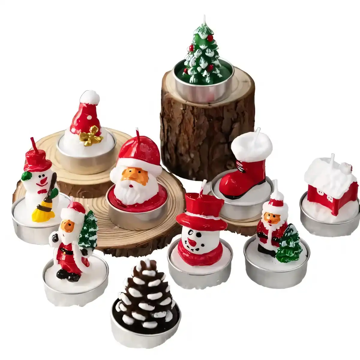 Festive Trio Scented Candle Set additional product view