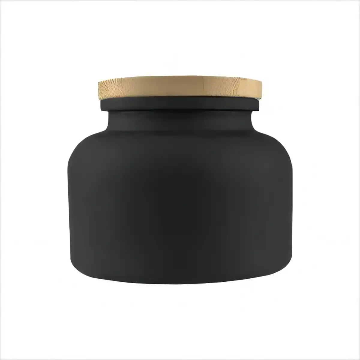 Soy Wax Candle with Wooden Lid product detail view