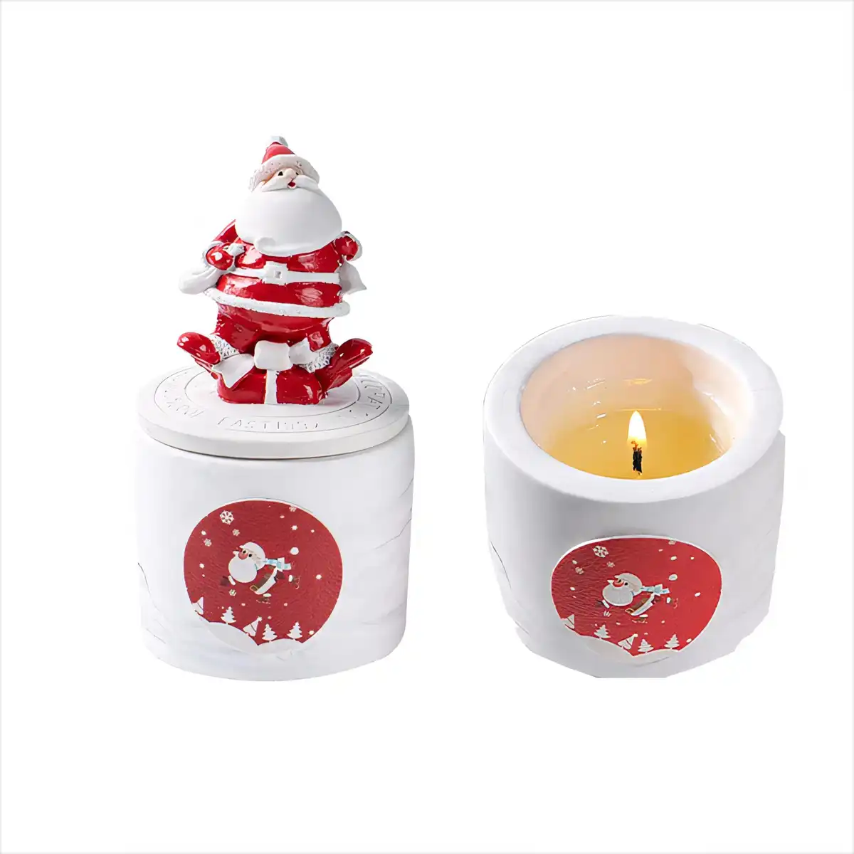 Festive Scented Candle Ornaments