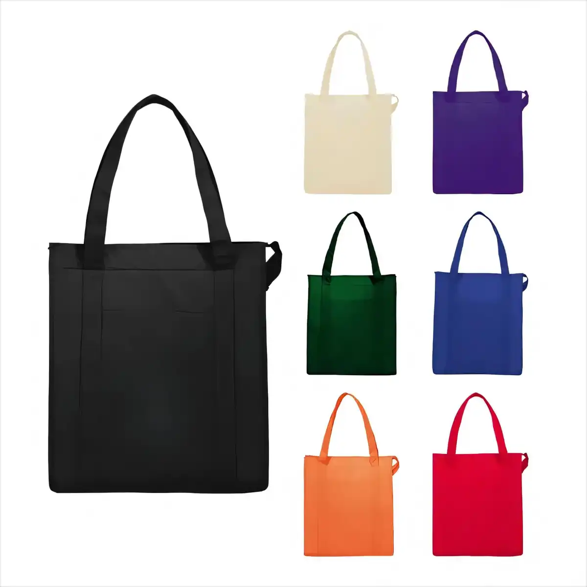 Insulated Grocery Tote with Zipper