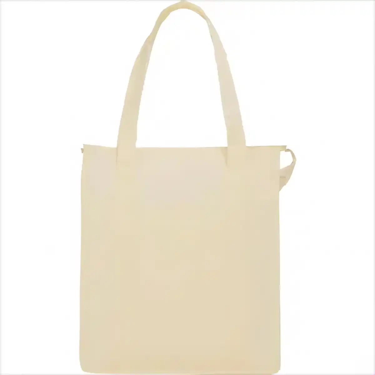 Insulated Grocery Tote with Zipper product close-up