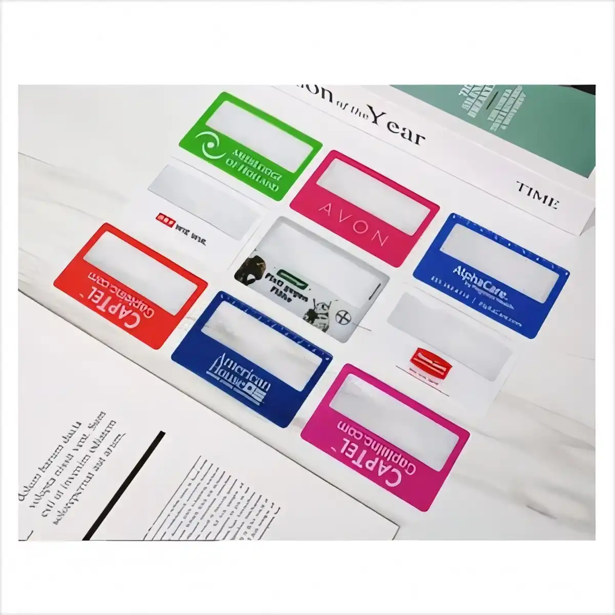Slim Pocket Magnifier for Reading product detail view