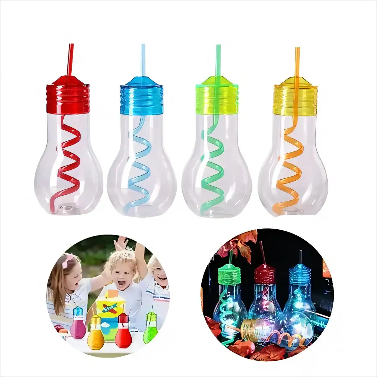 Light Bulb LED Drinking Cup