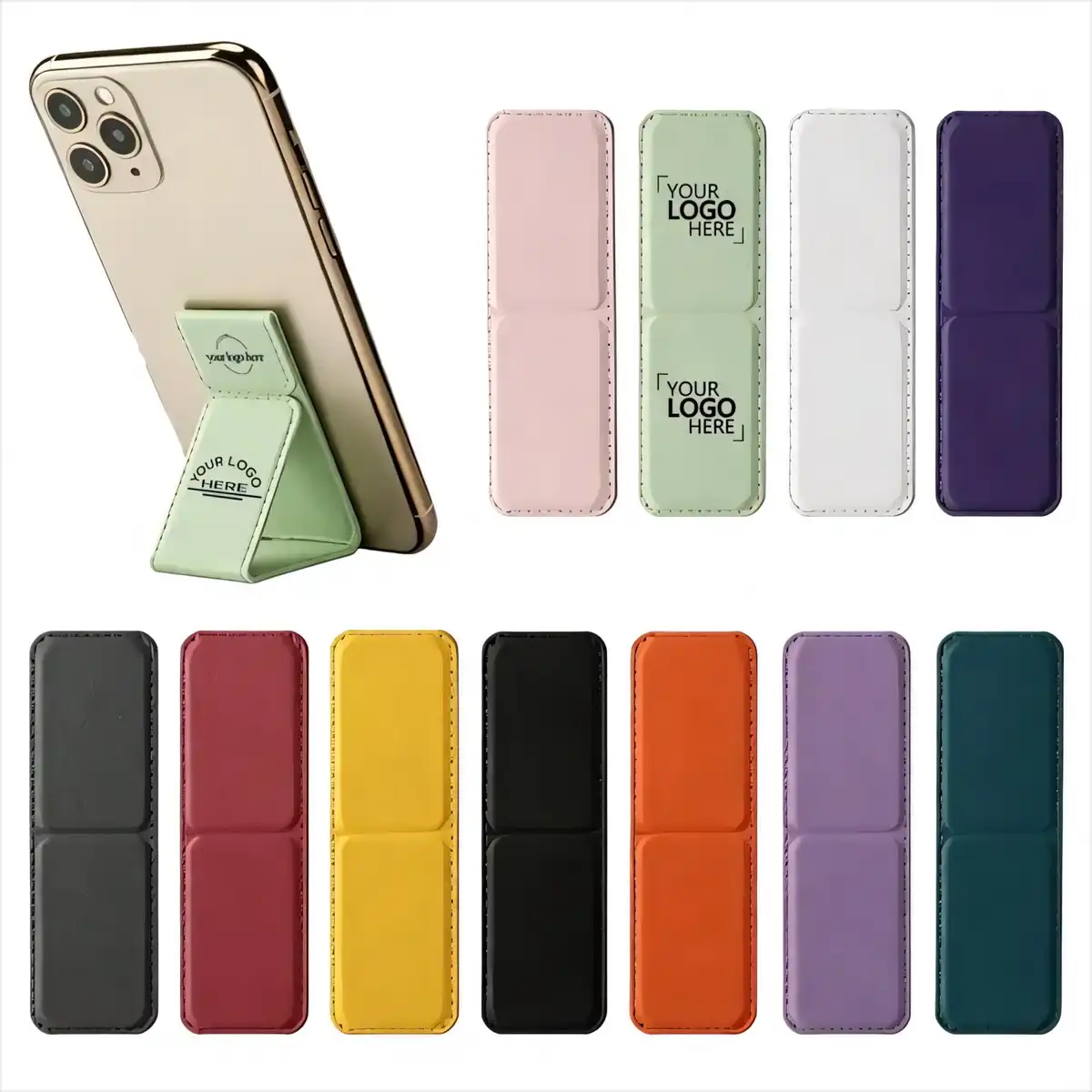 Leather Magnetic Phone Stand