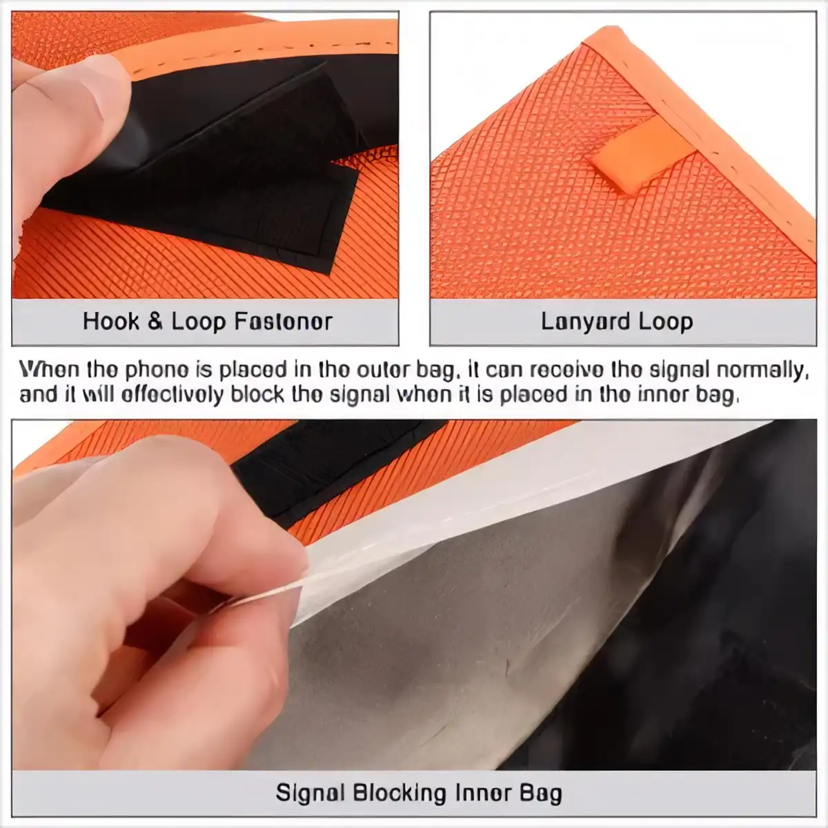 Privacy Guard Faraday Pouch alternate product angle