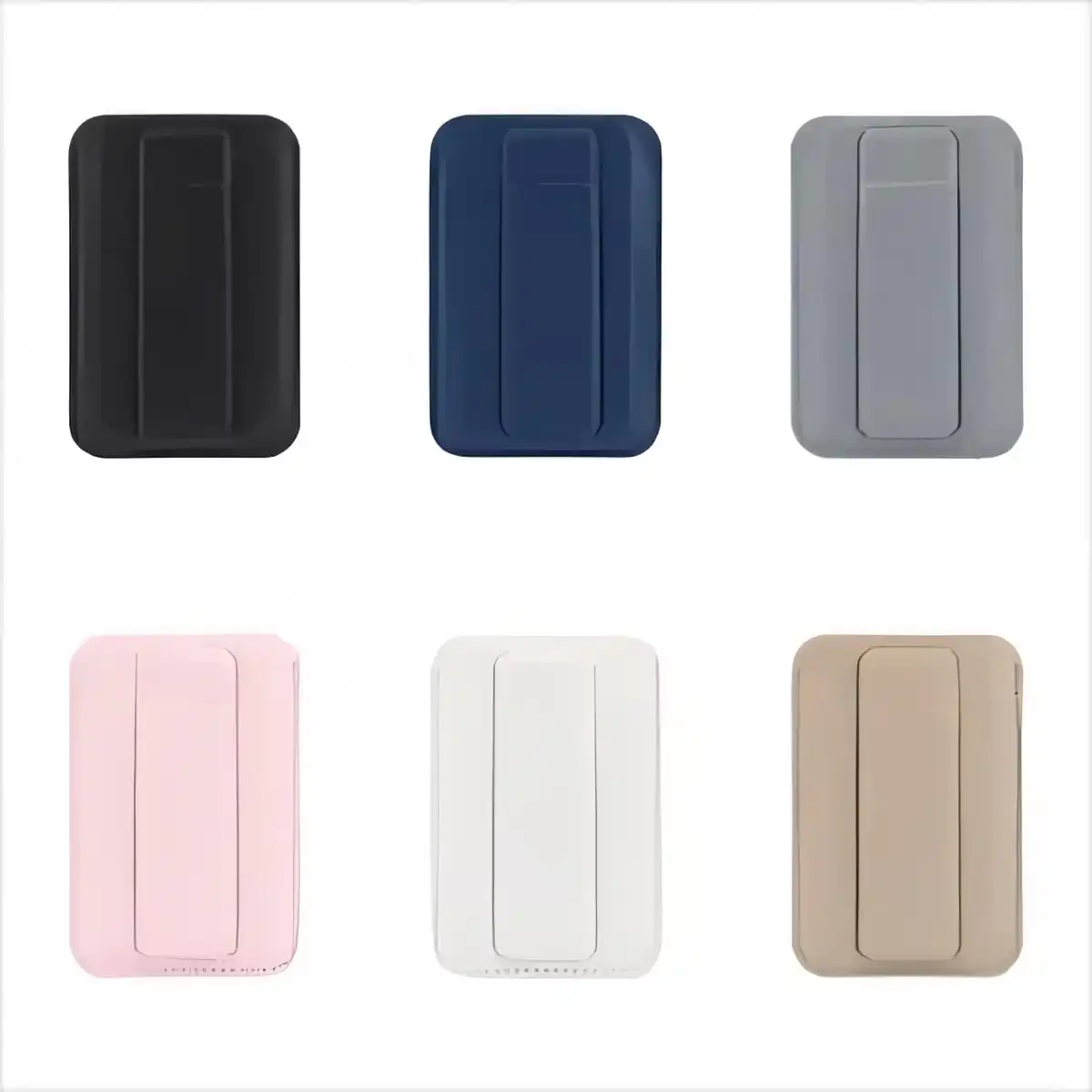 Magnetic Leather Phone Wallet Stand product detail view