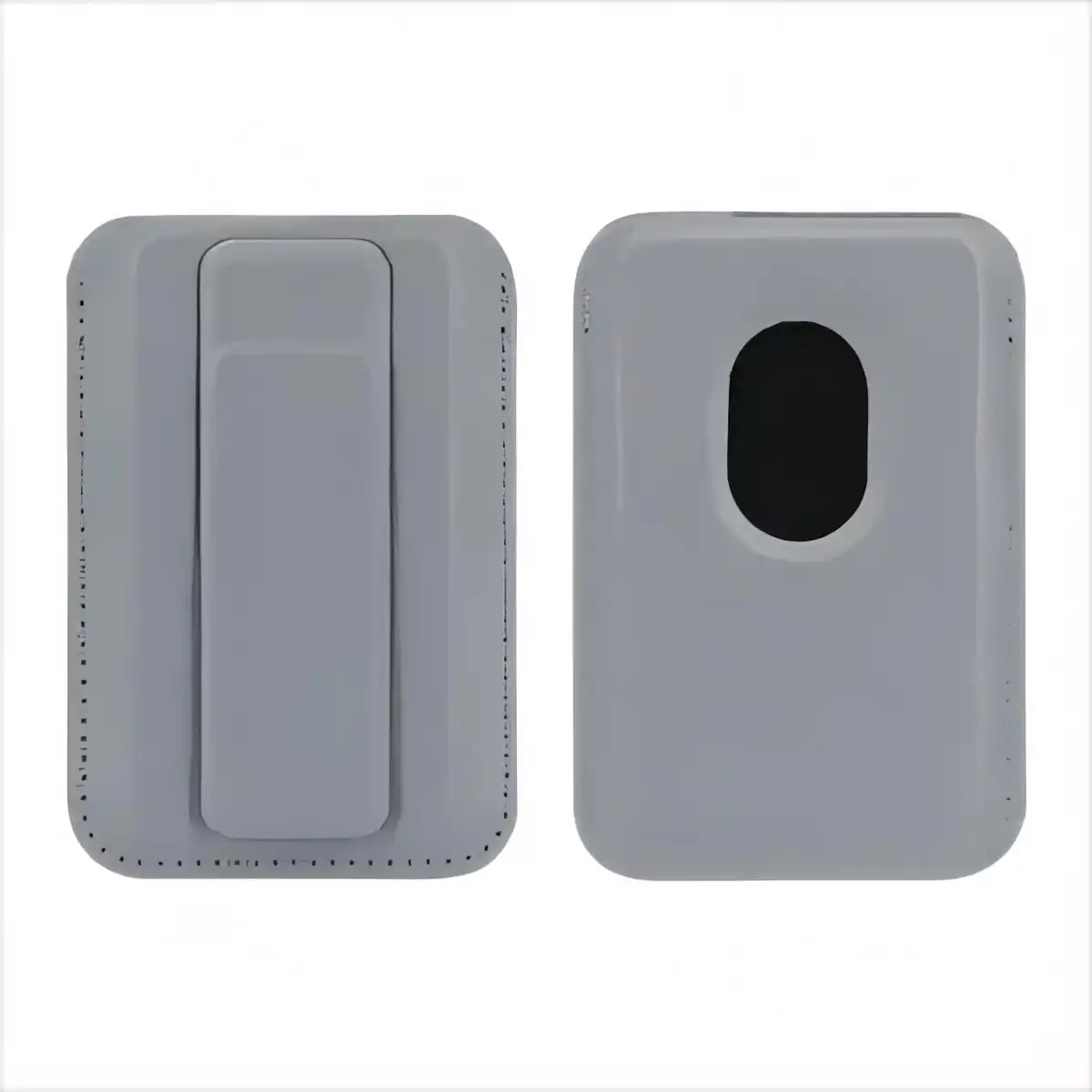 Magnetic Leather Phone Wallet Stand alternate product angle