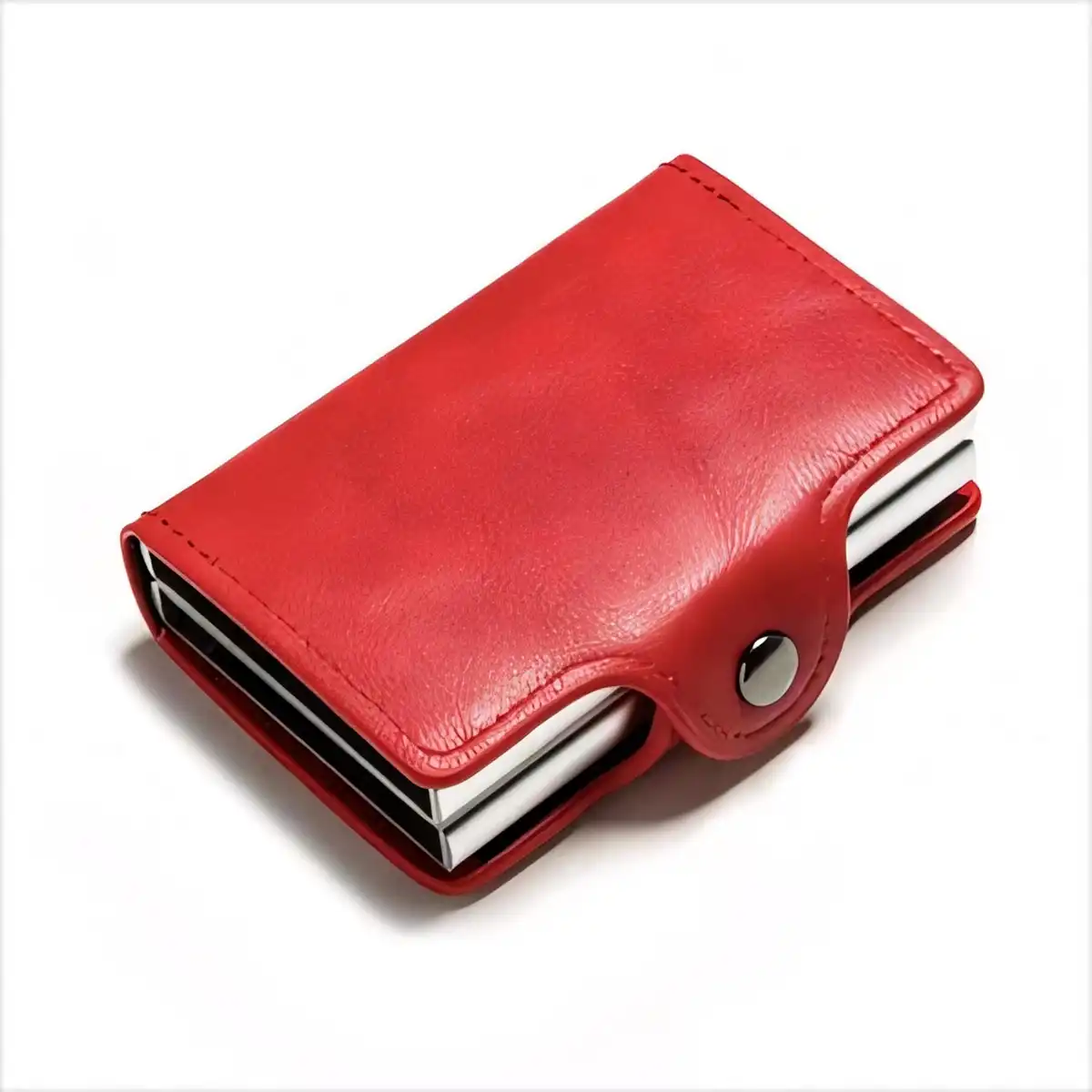 Slim Leather RFID Blocking Wallet alternate product angle