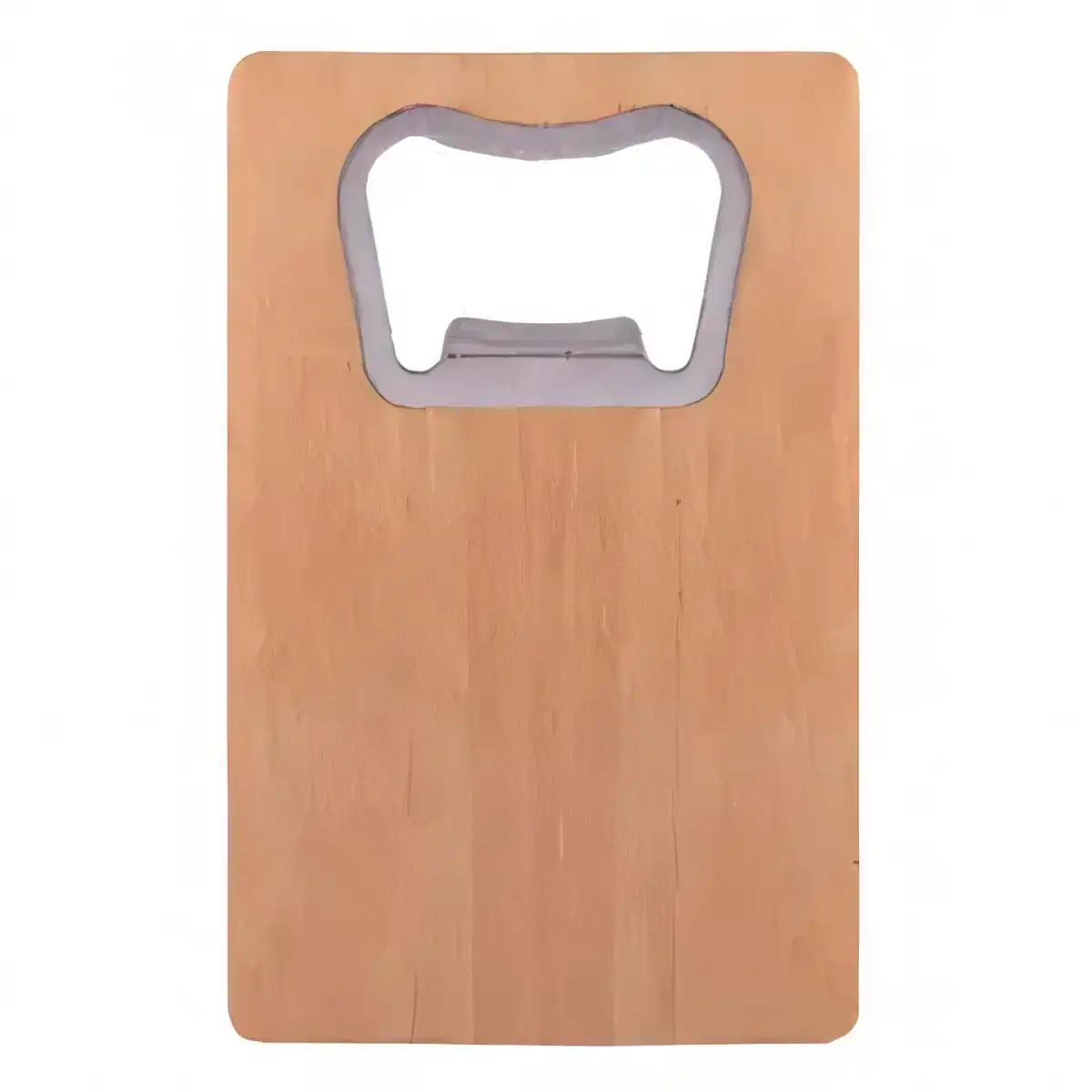 Slim Wood Wallet Bottle Opener product detail view