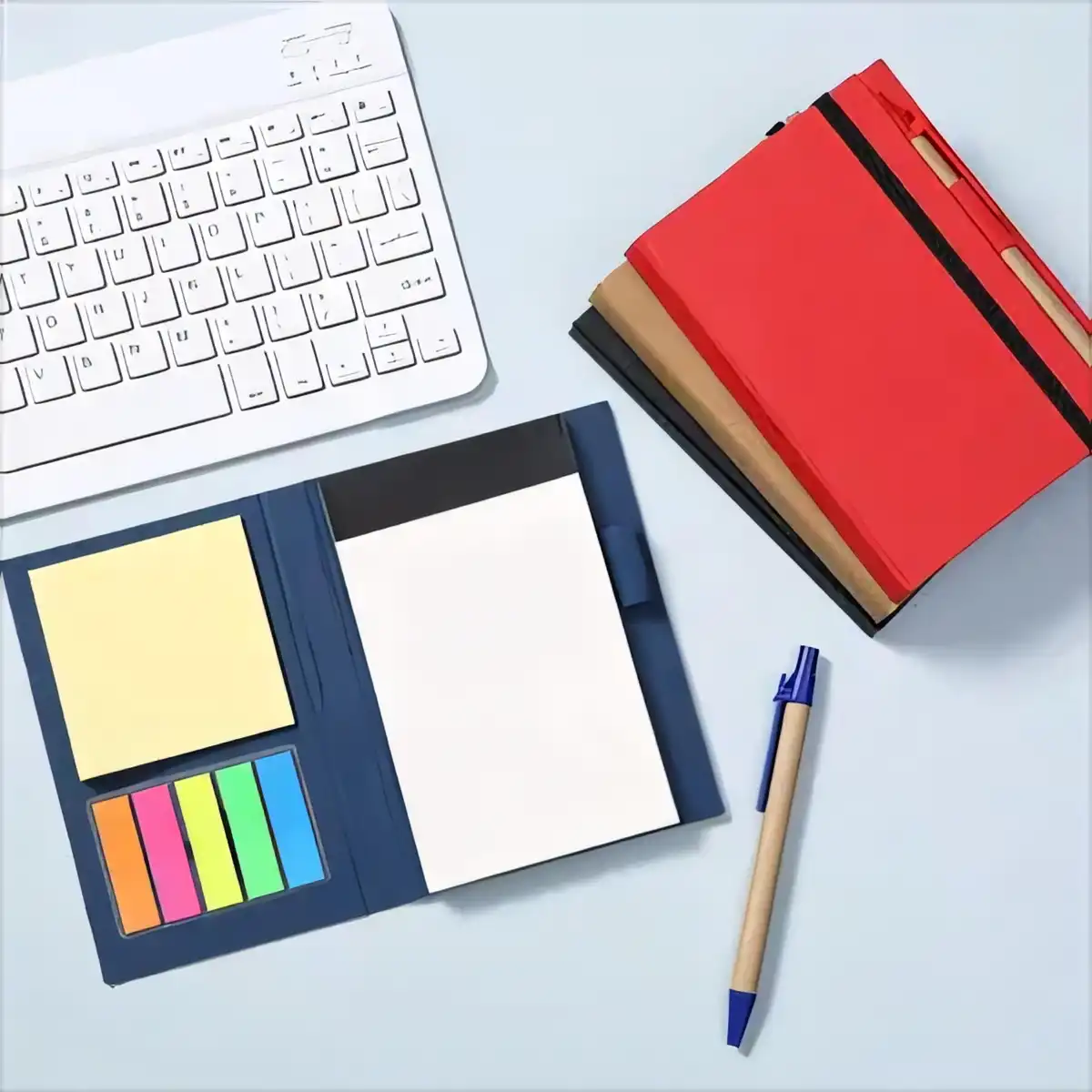 Compact Steno Pad with Pen product detail view