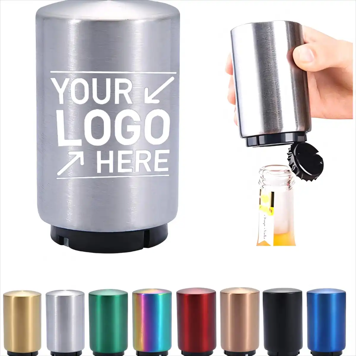 Magnetic Bottle Opener with Cap Catcher