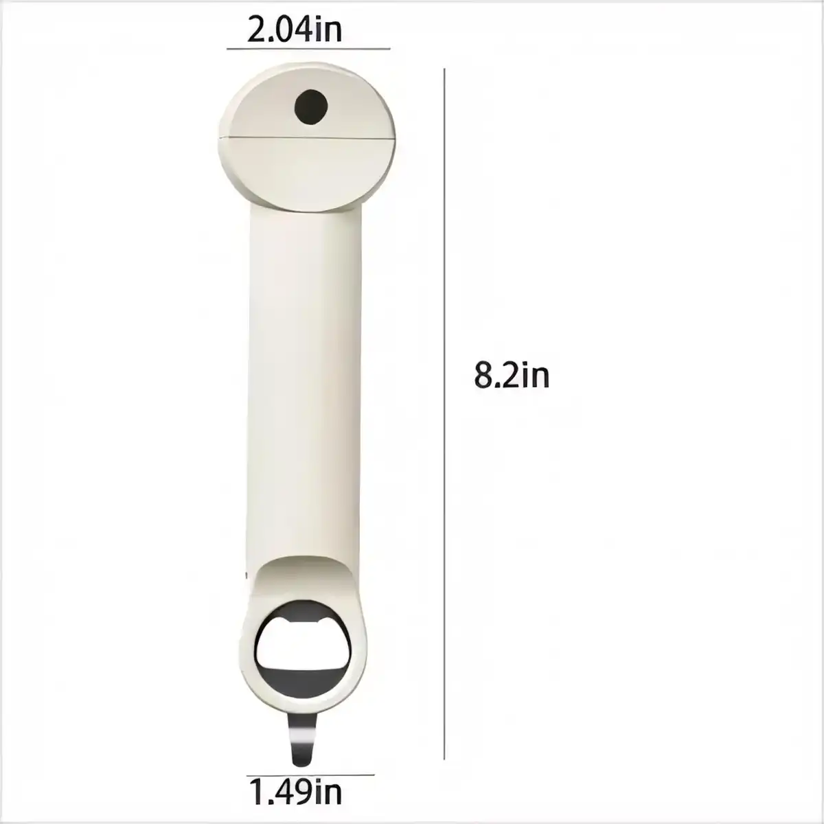 Stainless Steel Magnetic Bottle Opener product detail view