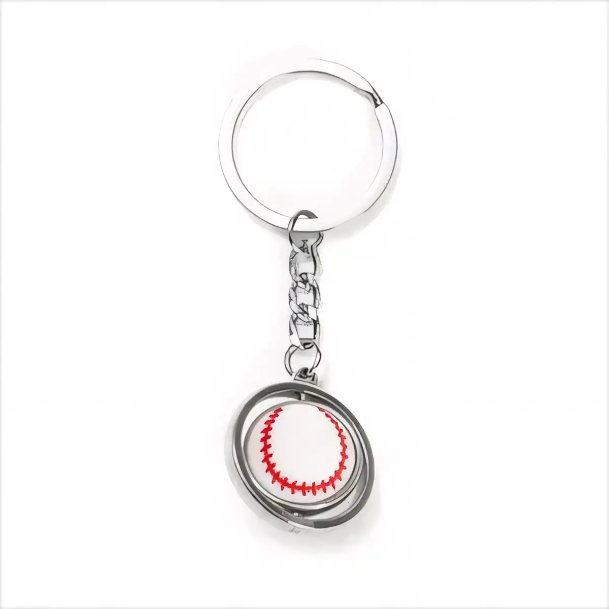 Polished Zinc Alloy Spinning Keychain Gift product image 9