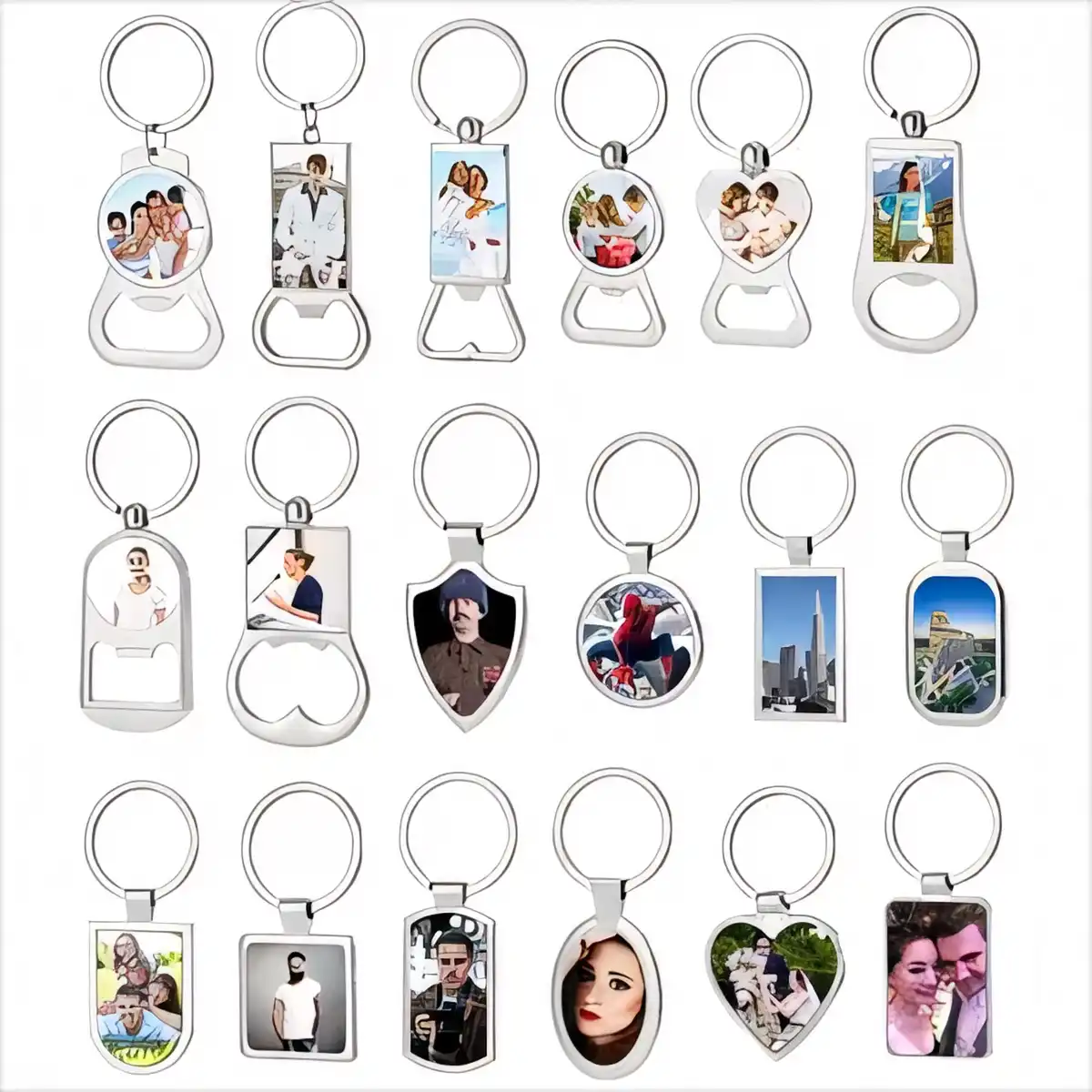 Stainless Steel Keychain Bottle Opener additional product view