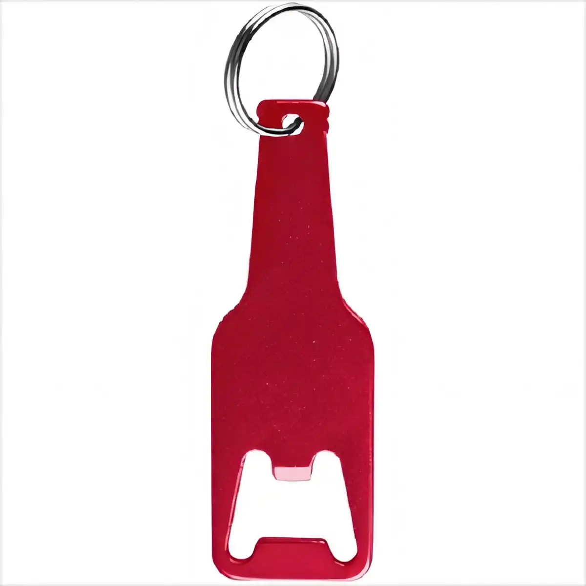 Portable Zinc Alloy Bottle Opener Keychain alternate product angle