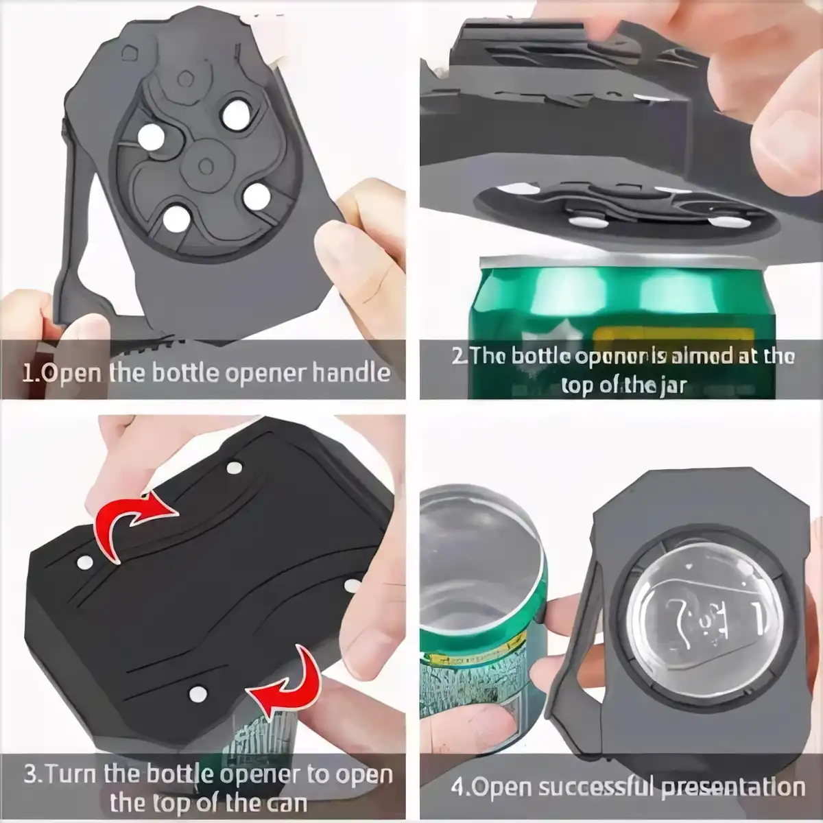 Draft Top Can Opener Beer Cup alternate product angle
