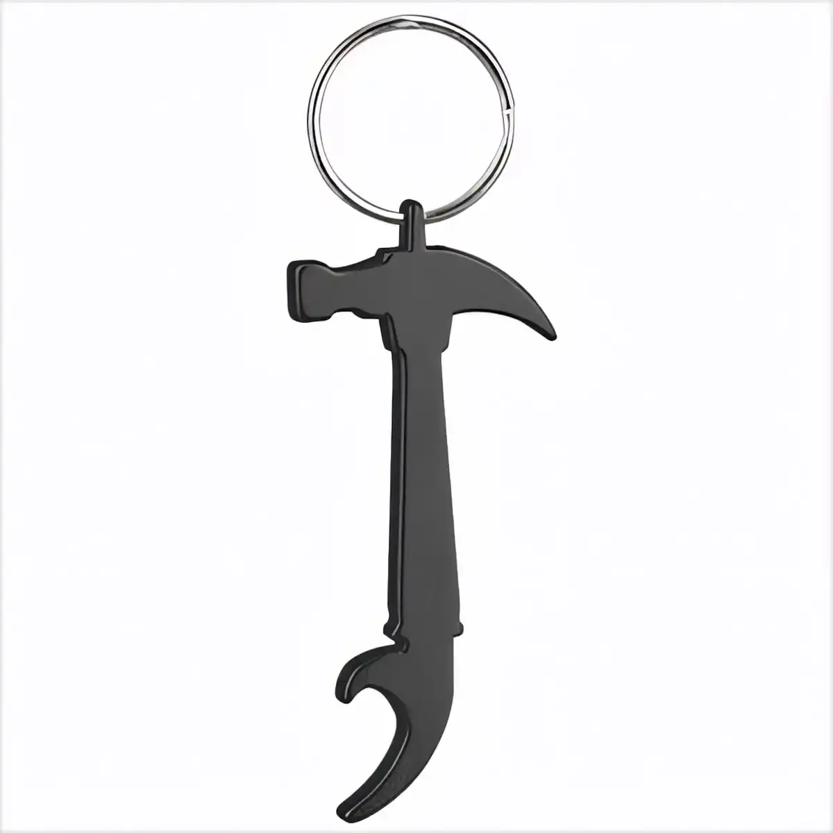 Aluminum Hammer Bottle Opener Keychain