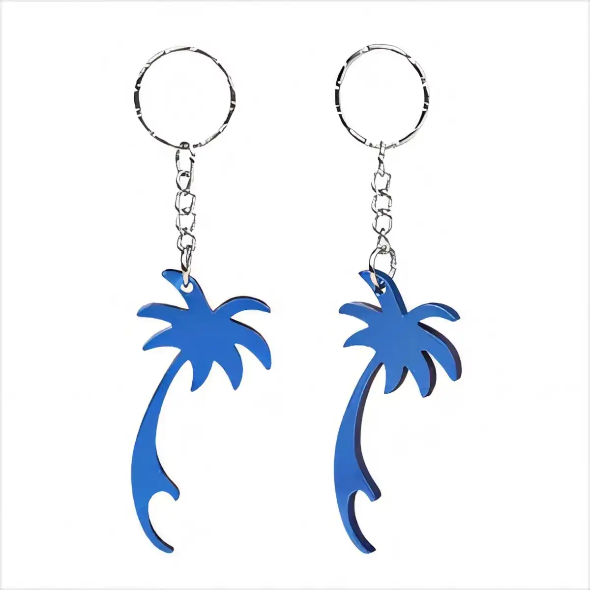 Tropical Beach Drink Opener Keyring alternate product angle