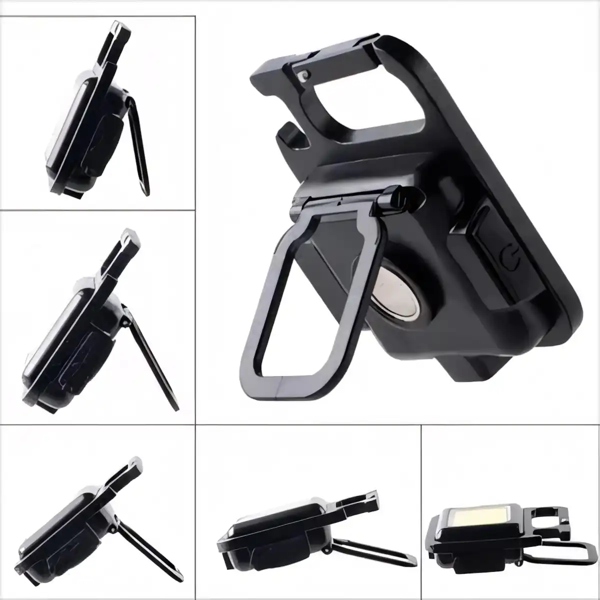 Magnetic COB Flashlight Rechargeable Stand product detail view