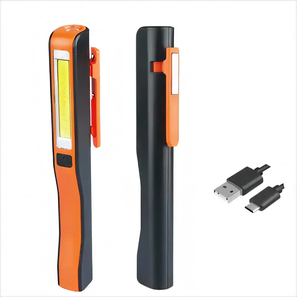 Rechargeable LED Pen Light Flashlight alternate product angle