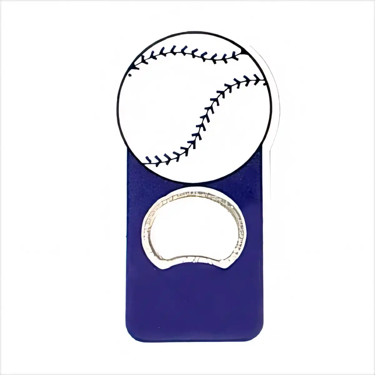 Magnetic Baseball Bottle Opener product detail view