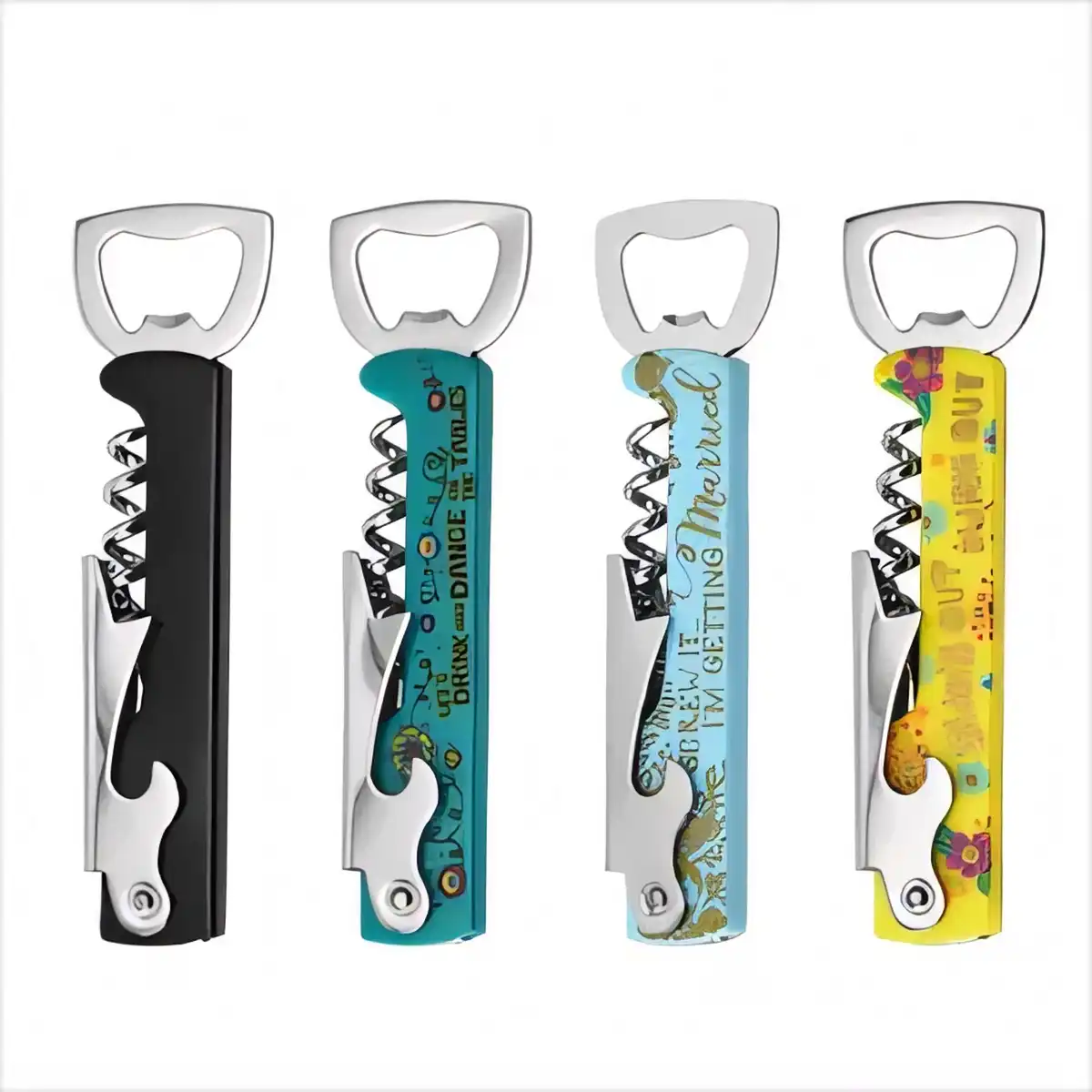 4 in 1 Stainless Steel Wine Opener alternate product angle