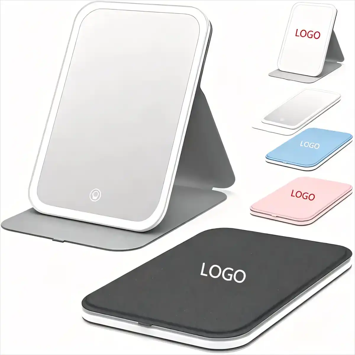 LED Makeup Mirror with Adjustable Light