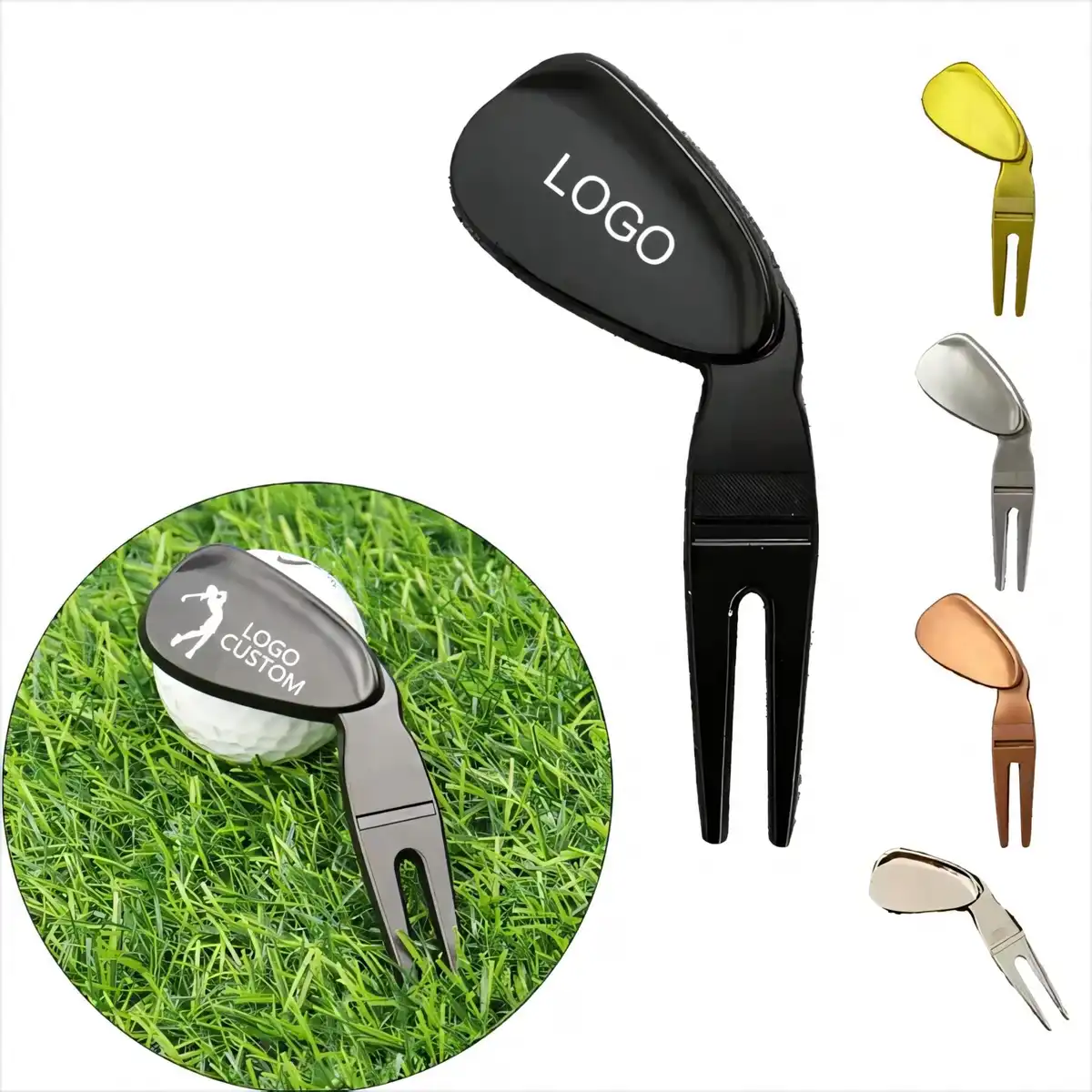 Durable Golf Divot Repair Tool