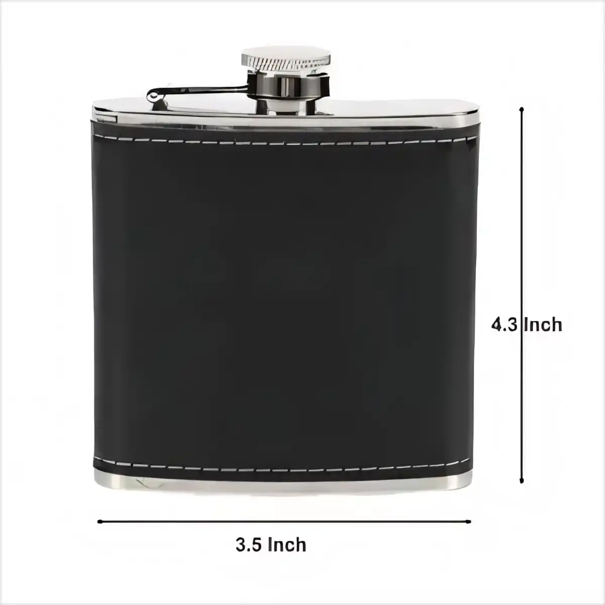 Premium Stainless Steel Hip Flask additional product view