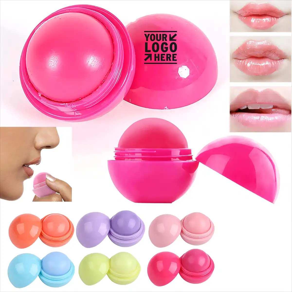 Organic Spherical Lip Balm Gift