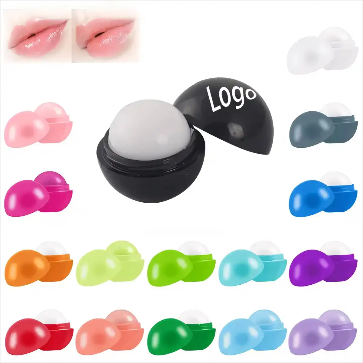 Mini Macaron Lip Balm Set