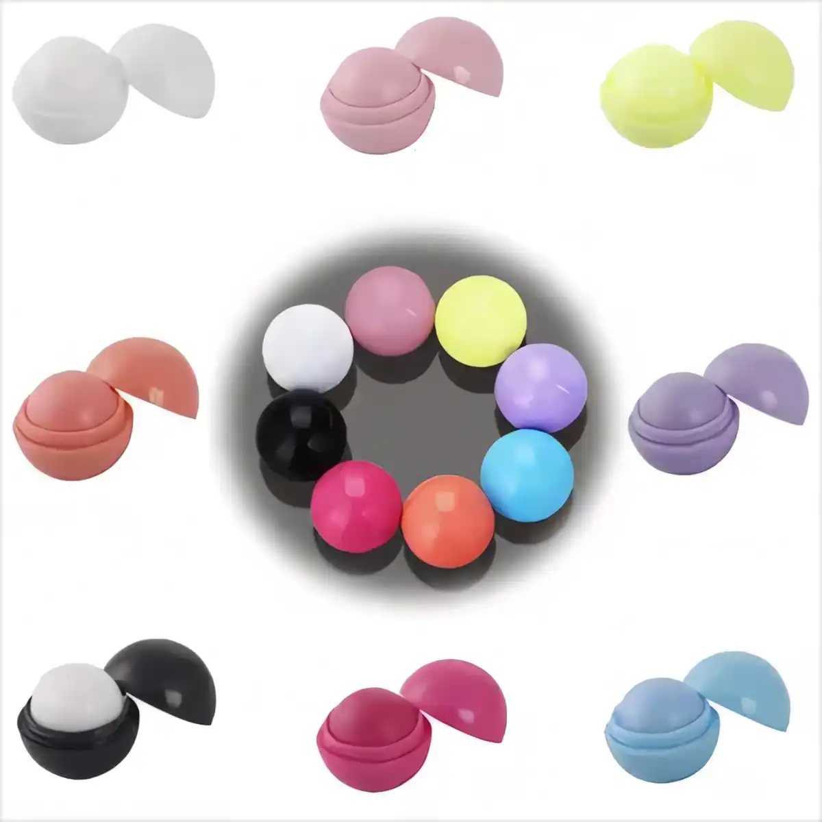 Mini Macaron Lip Balm Set alternate product angle