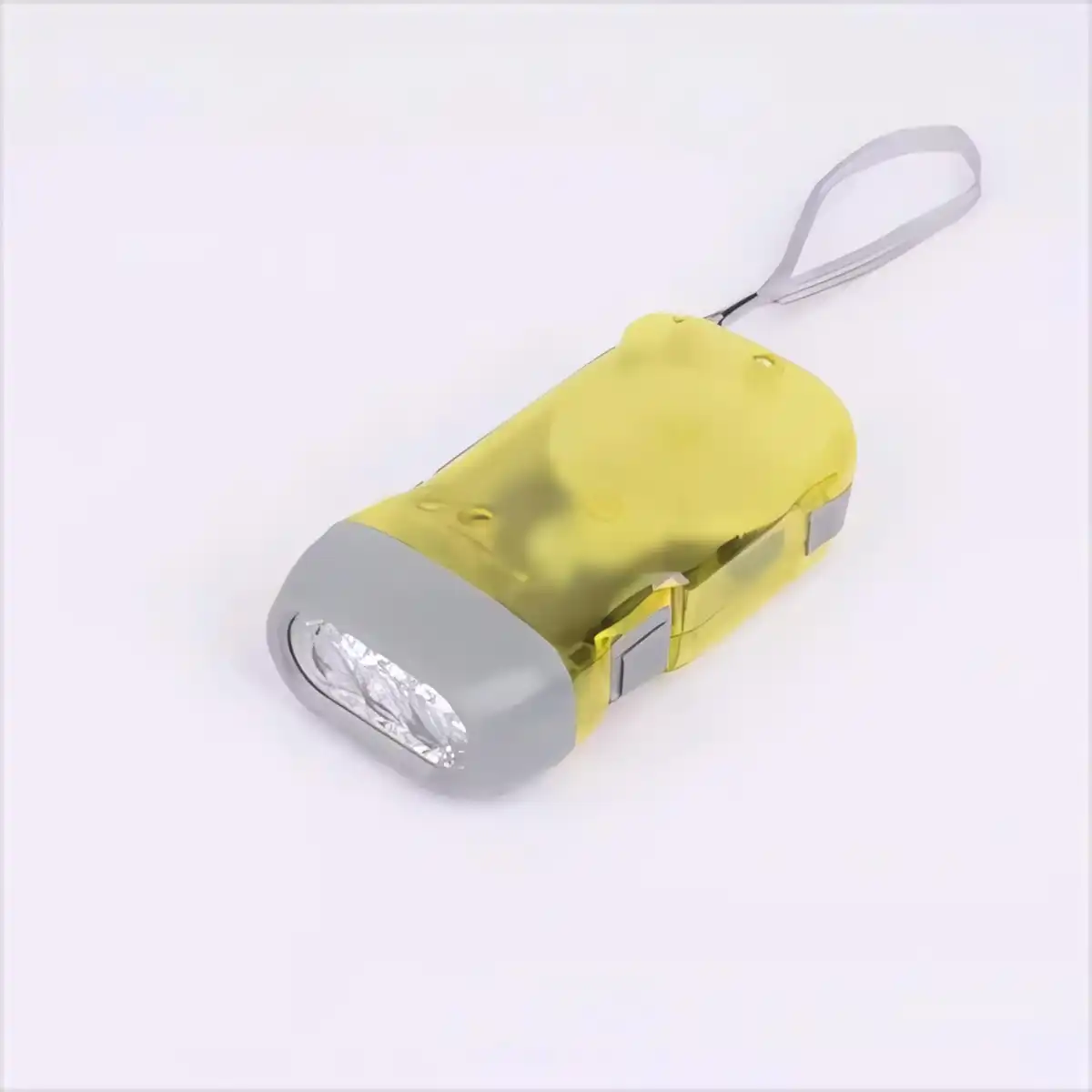Hand Press LED Flashlight alternate product angle