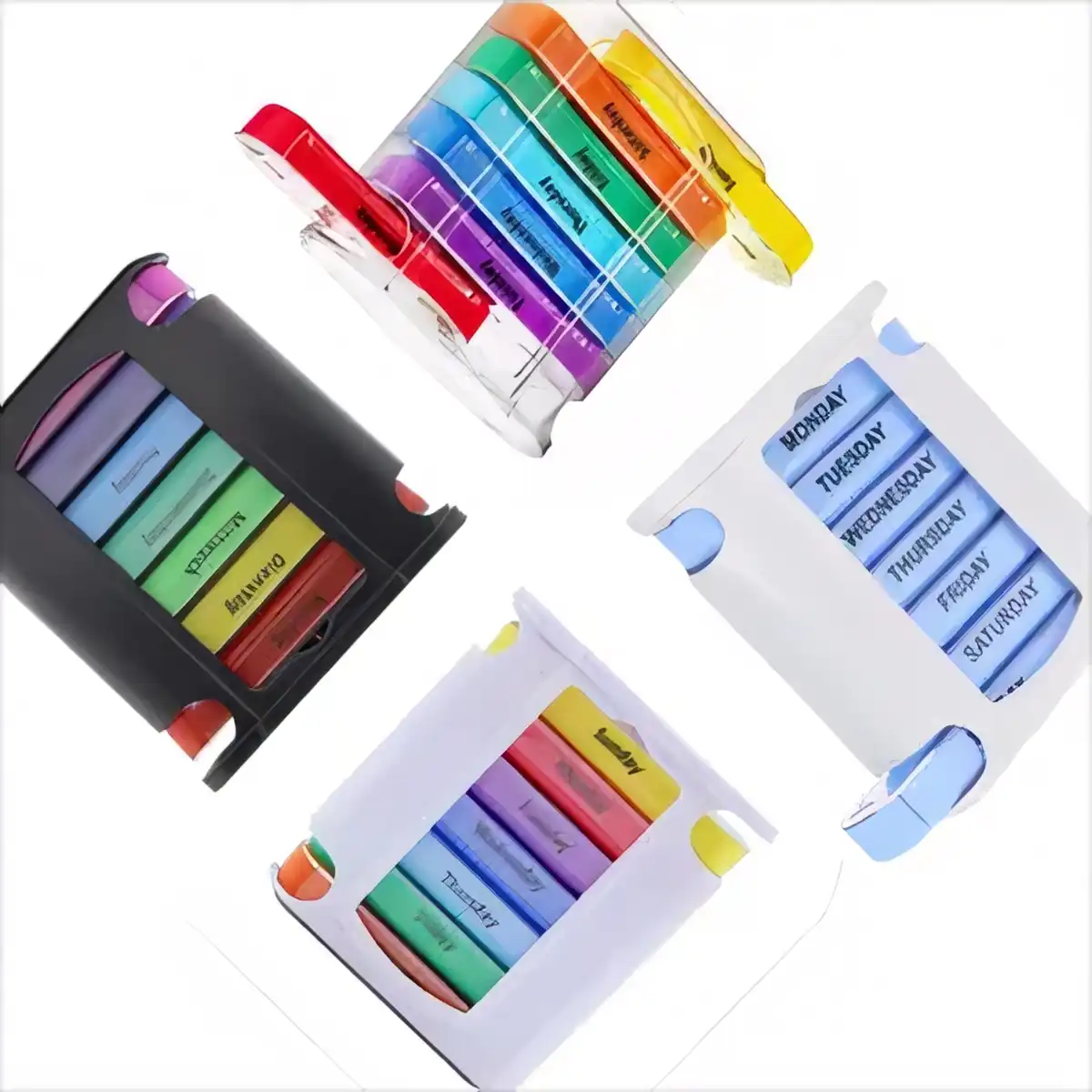 7 Day Stackable Pill Organizer alternate product angle