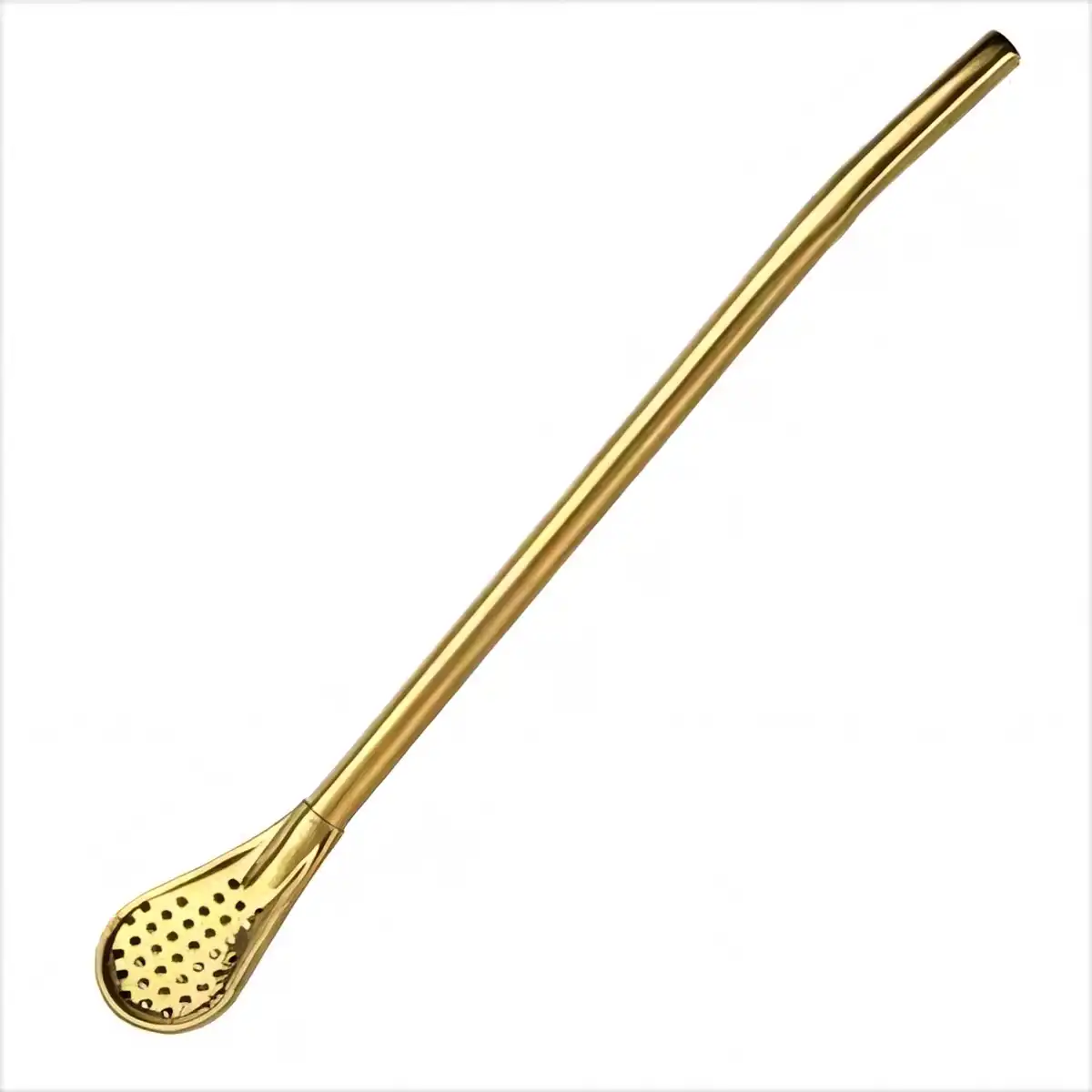 Stainless Steel Straw Spoon Set alternate product angle