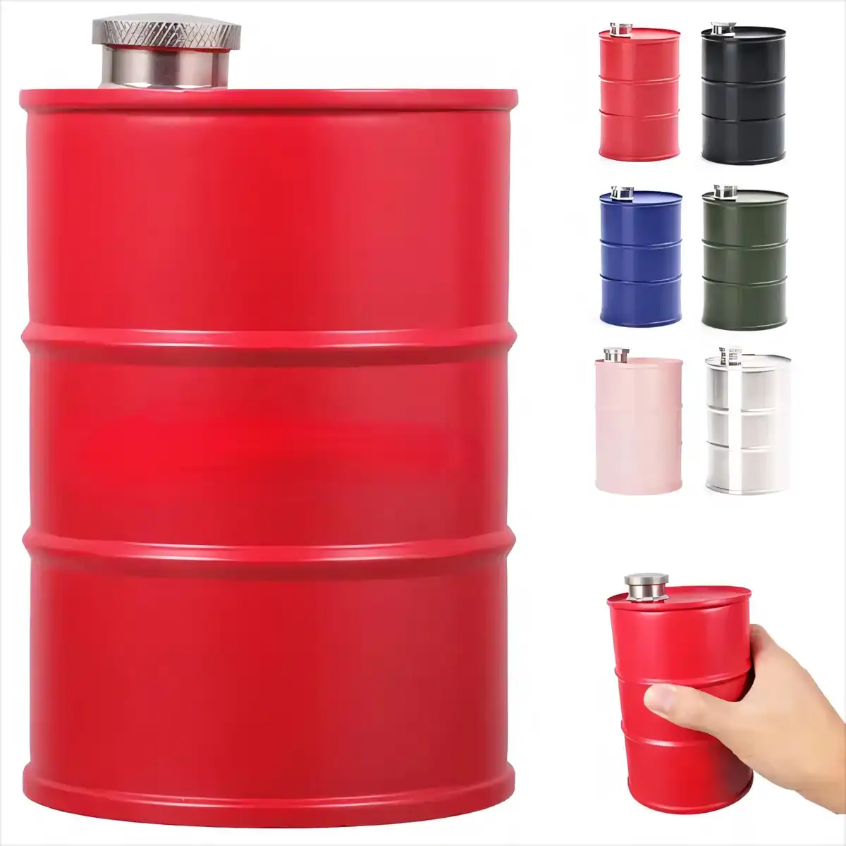 750ml Stainless Steel Barrel Flask