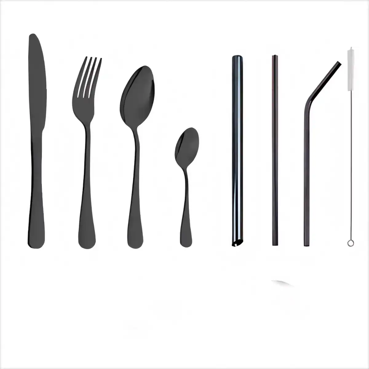 Portable Stainless Steel Cutlery Set alternate product angle
