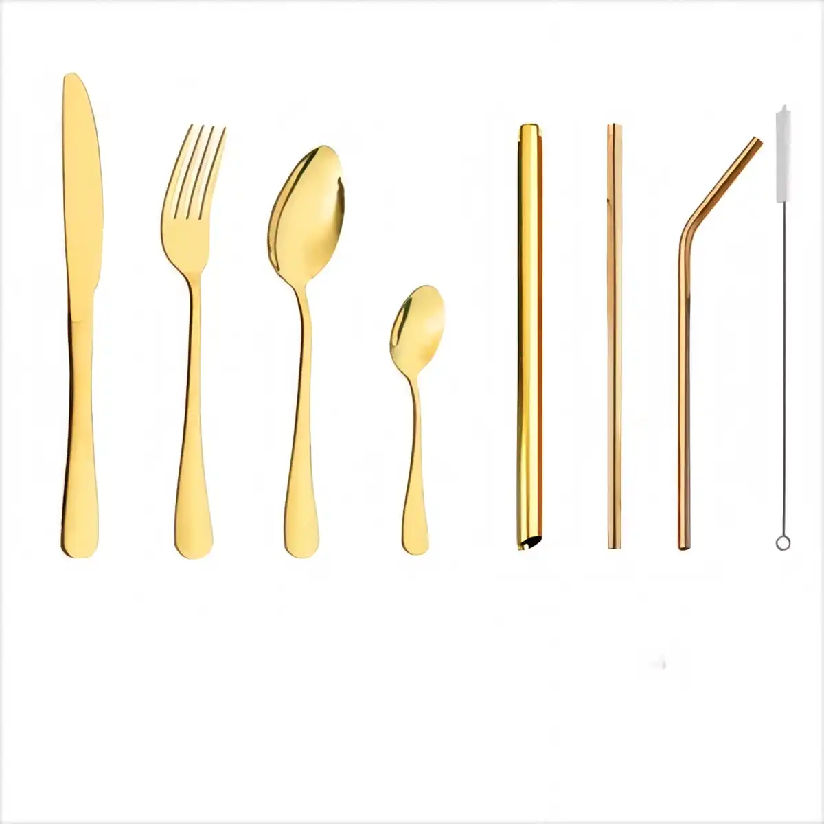 Portable Stainless Steel Cutlery Set product close-up