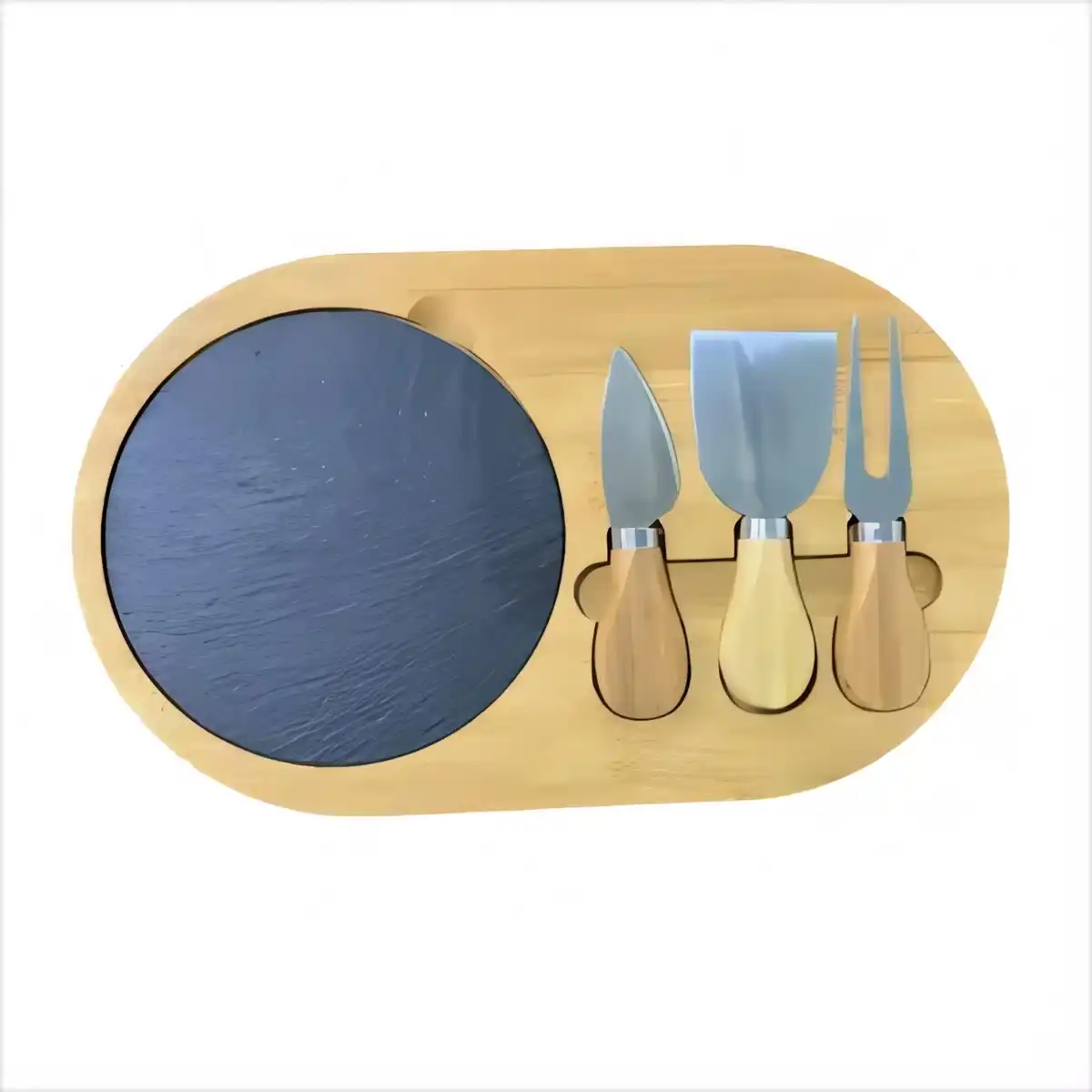Eco Friendly Bamboo Slate Board product detail view