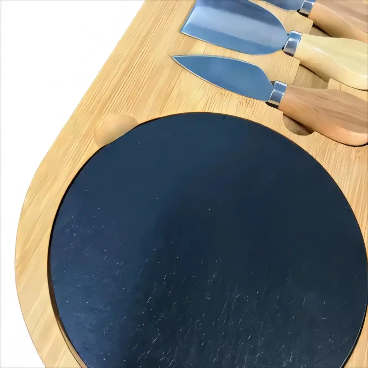 Eco Friendly Bamboo Slate Board alternate product angle