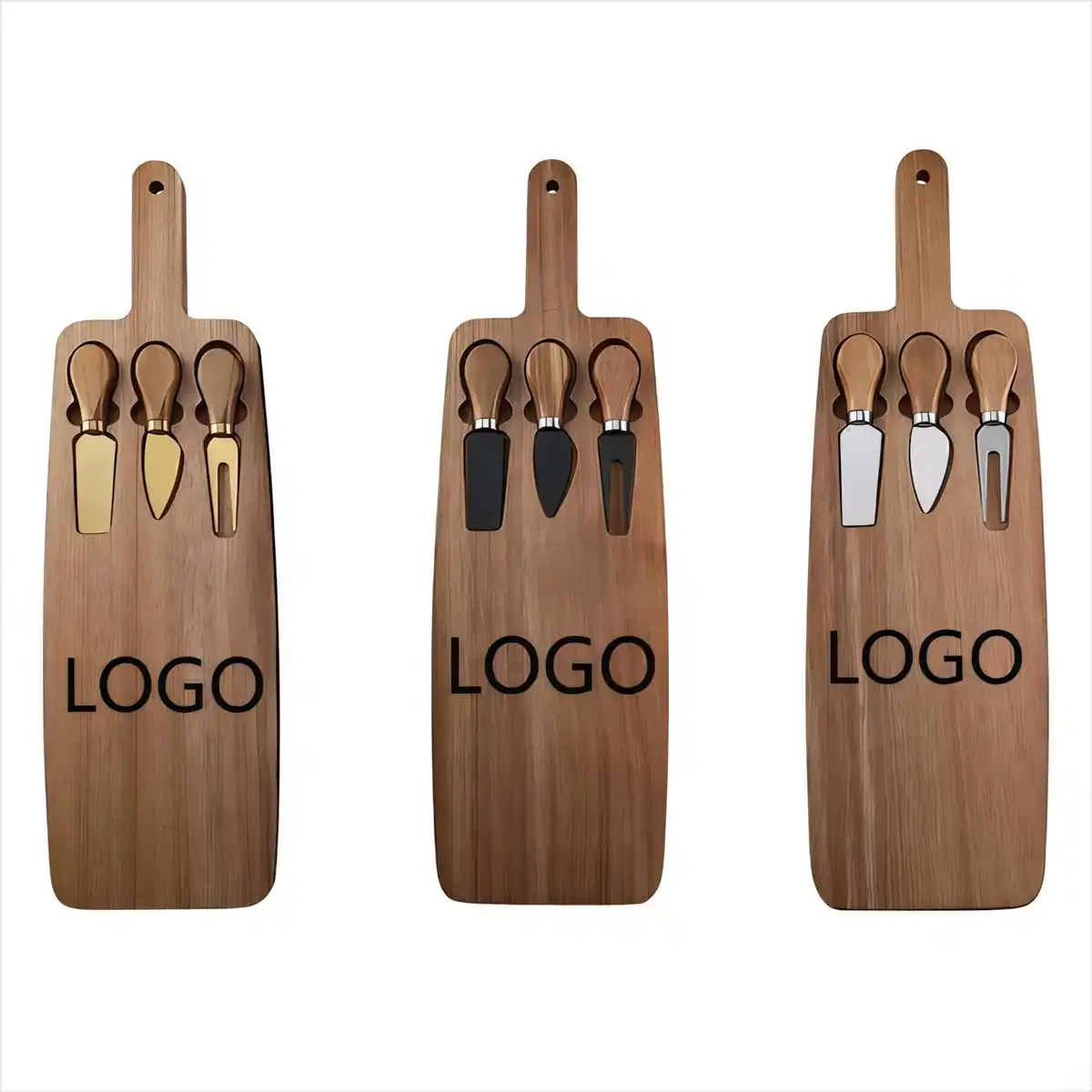 Acacia Cheese Board Knife Set