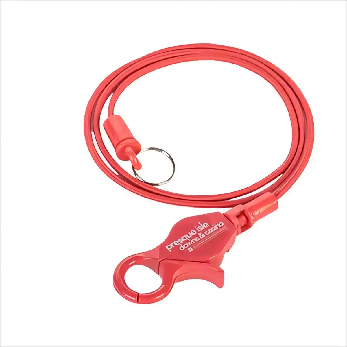 Metal Spring Casino Lanyard product close-up